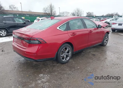 2023 Honda Accord Ex z USA, uszkodzony, nr VIN 1HGCY1F38PA002680